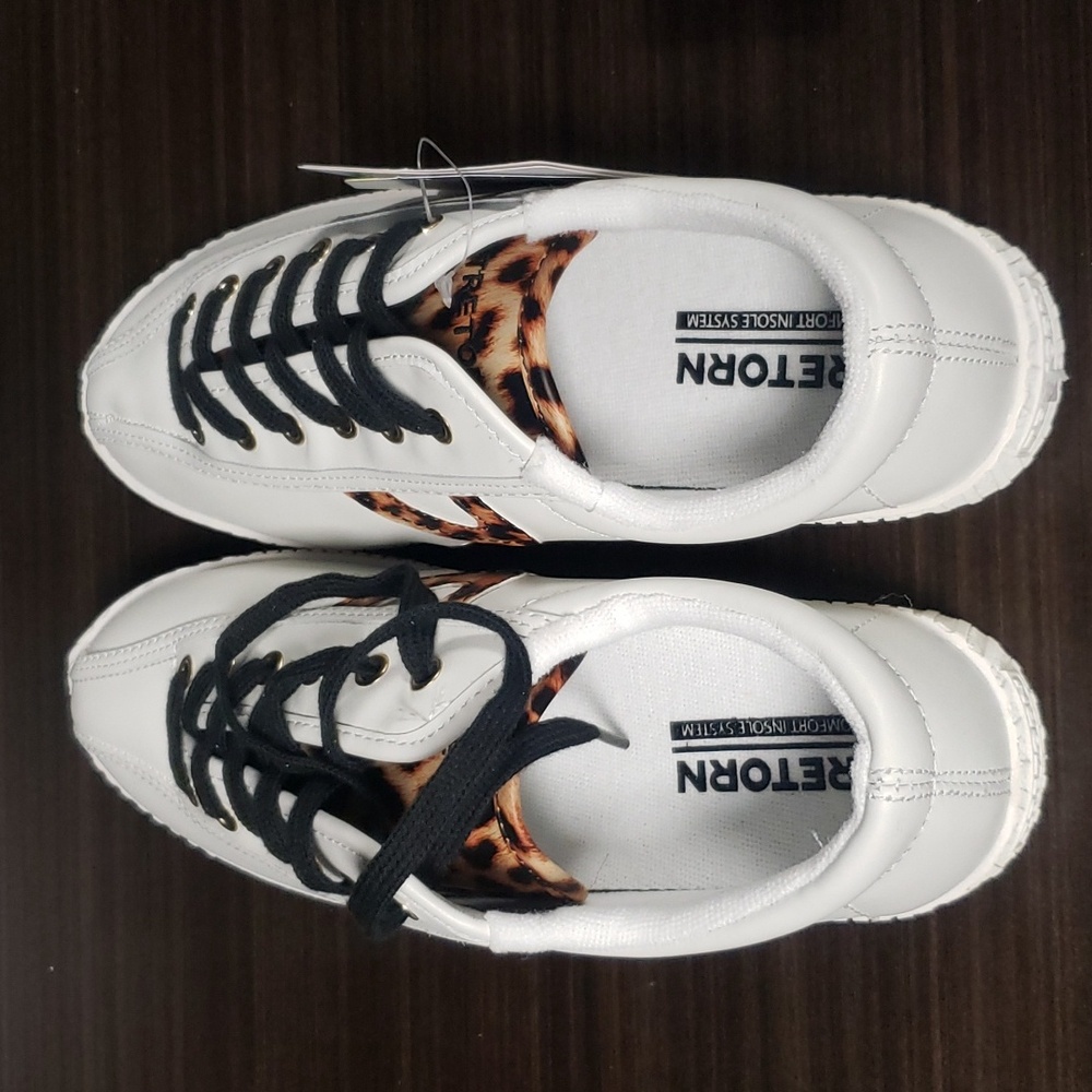 NWT Tretorn Leopard Sneakers - Picture 9 of 15